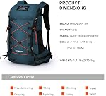 Mountaintop 35L Hiking Backpack Travel Daypack Women Men for Outdoor Camping Trekking