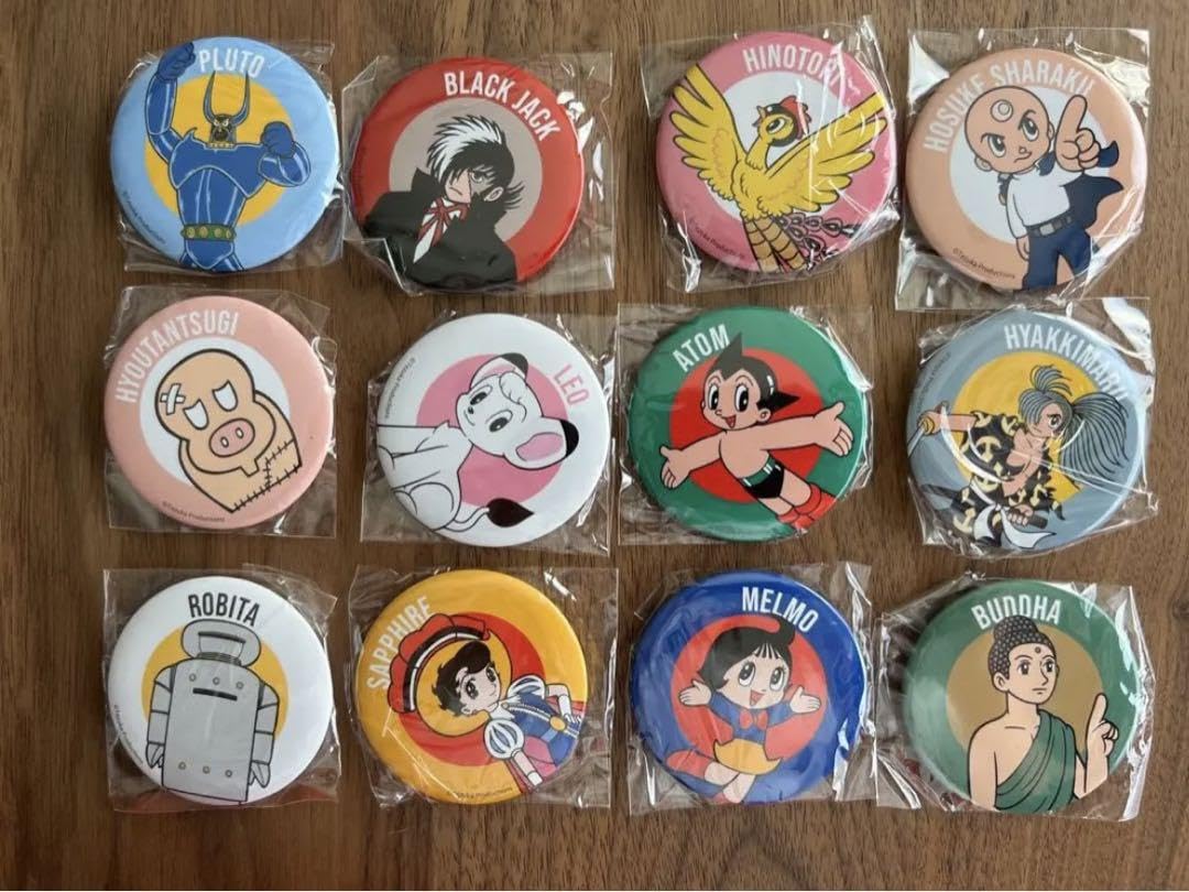 Amazon.co.jp: ダイソー 手塚治虫ワールド 缶バッジ : おもちゃ