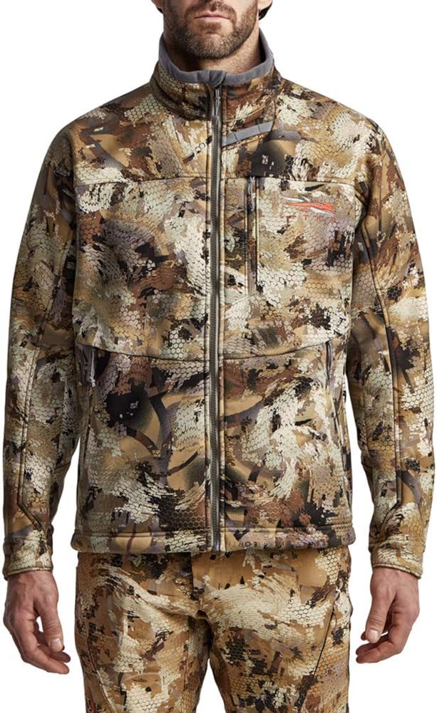 Sitka Gear Men's Dakota Windstopper Water Repellent Breathable Camo Hunting Jacket, Waterfowl Marsh, XXX-Large - Image 2