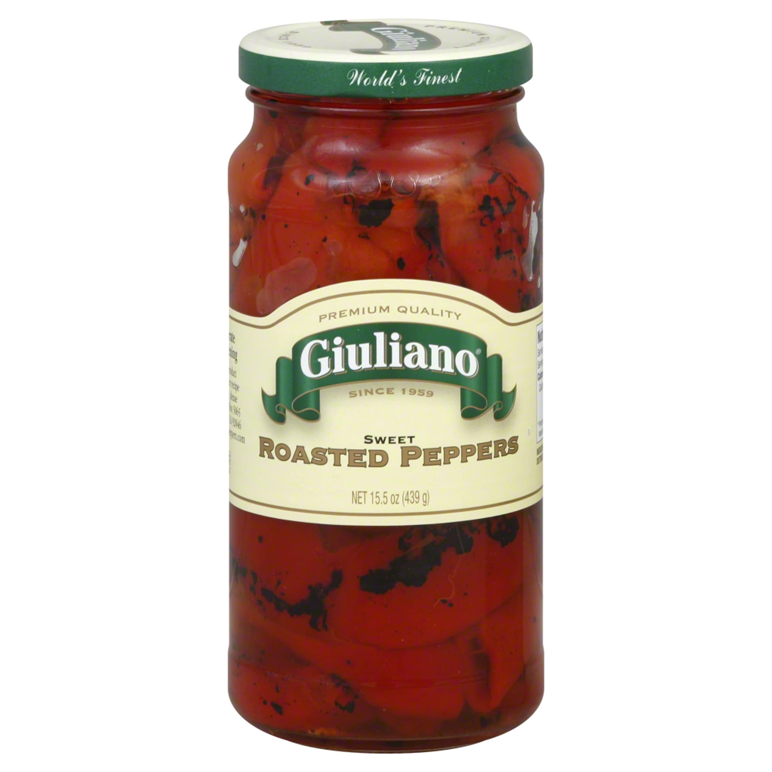 Earthy Giuliano Pepper Sweet Roasted, 15.5 oz