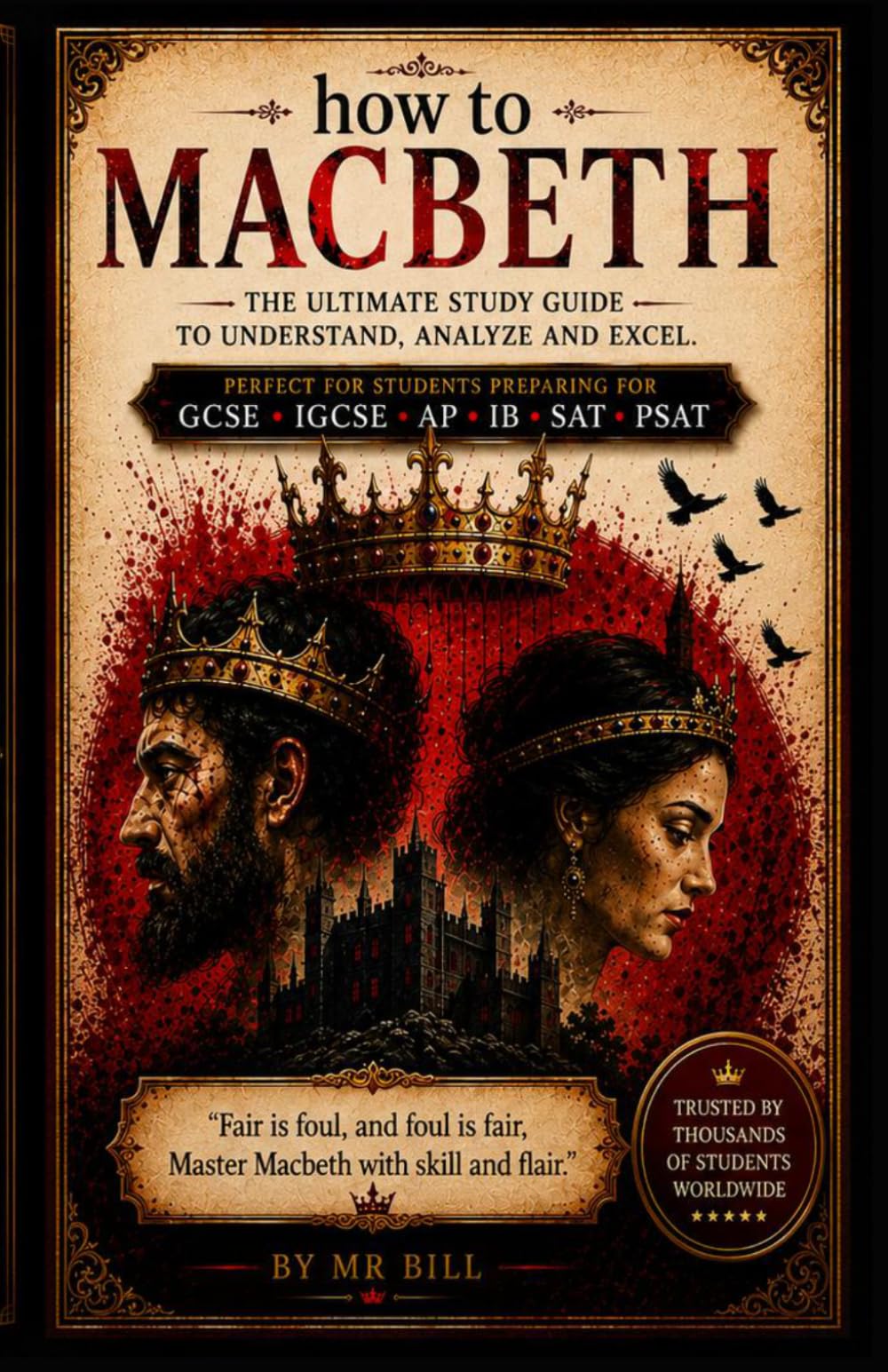 (How To) MACBETH: Study guide/ Student workbook/ Teacher's Notes on themes, essay writing for GCSE English Literature • IGCSE • AQA • Edexcel • OCR • ... • A-Level English Literature (Student Guides)