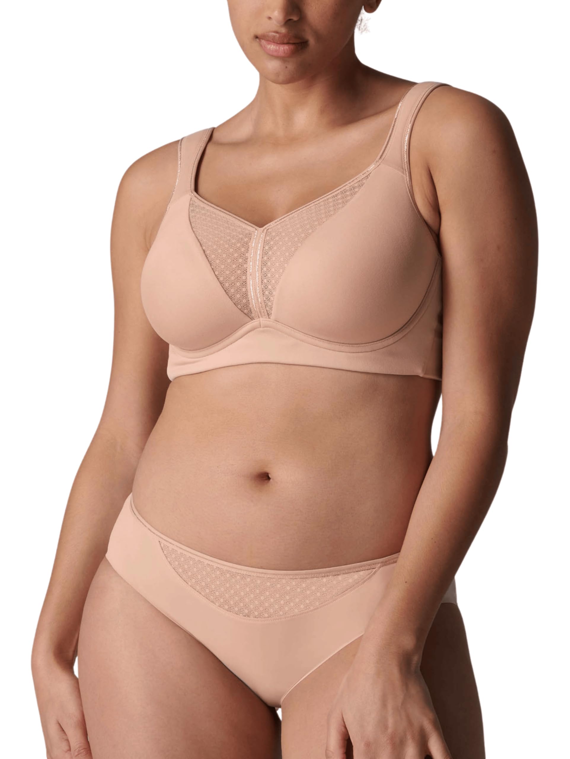 Simone Perele - Reggiseno sportivo da donna con ferretto - Reggiseno di grandi dimensioni per petto generoso - Abbigliamento sportivo da donna - Harmony