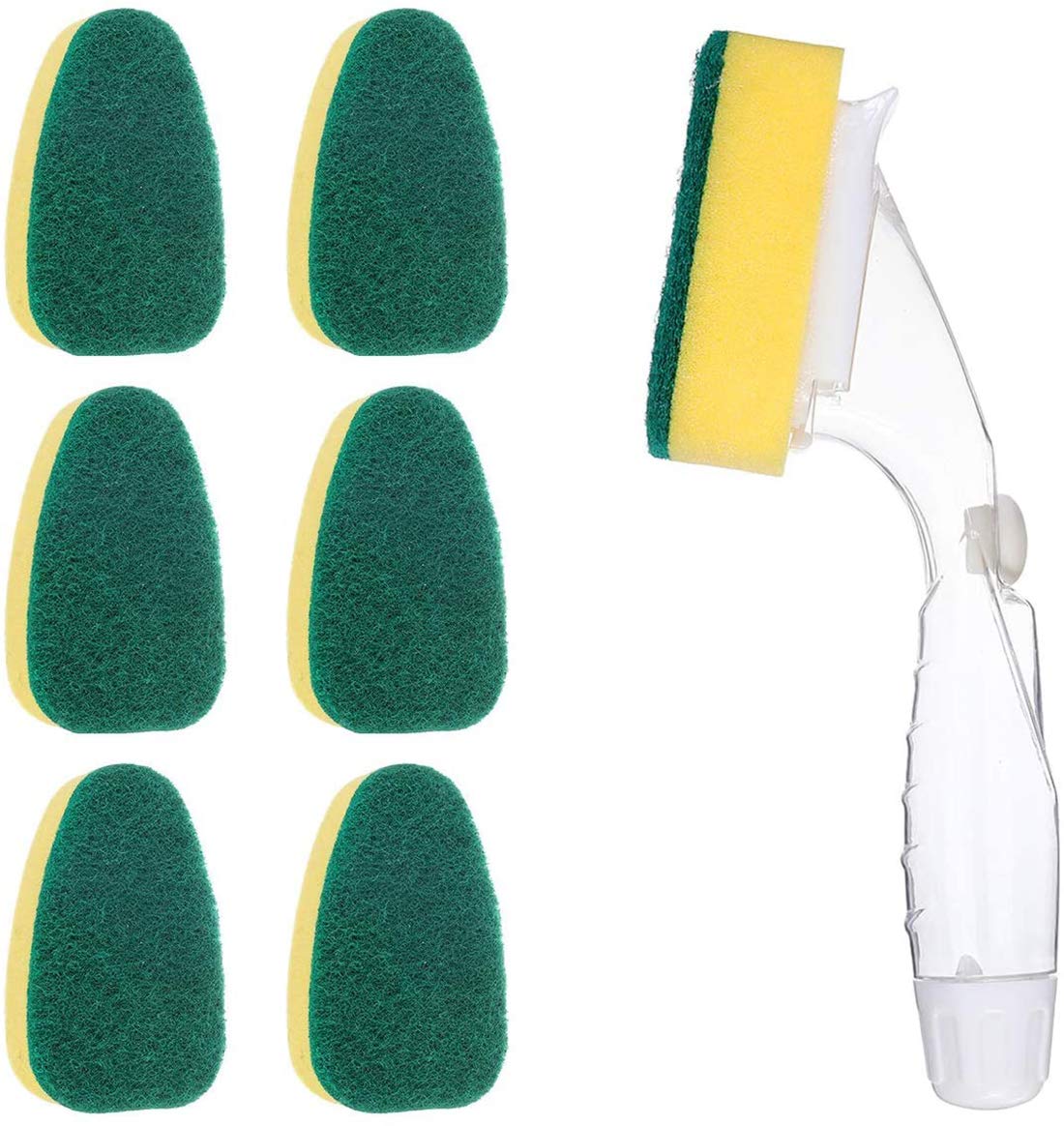 Buy MAKINGTEC Soap Control Dish Wand and Refills Sponge Replacement