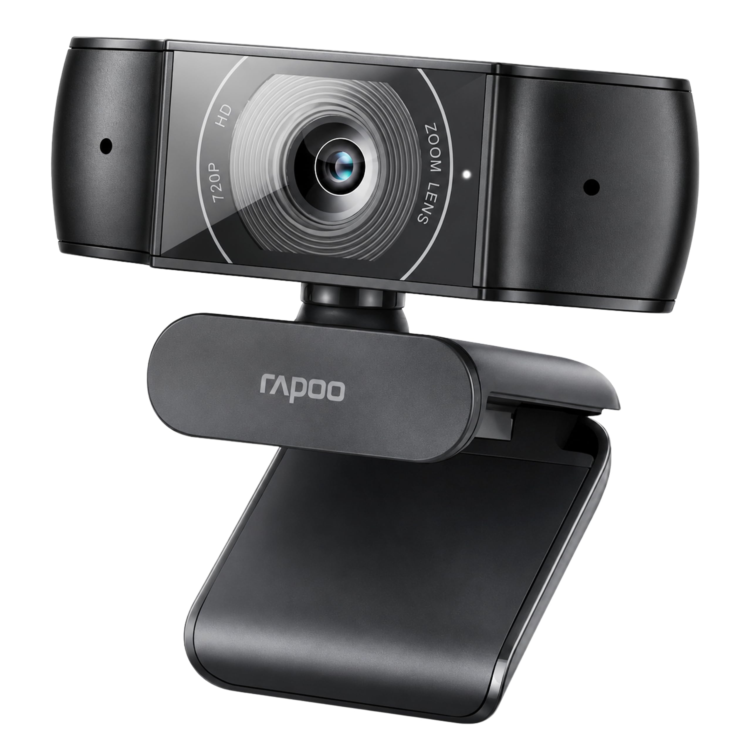 RAPOO C200 720P HD Webcam with Microphone, USB Computer Camera, Dual Noise Reduction Mics, 100° Wide-Angle Lens, Plug & Play, Ideal for Zoom, Skype, Teams, Video Calls, and Conferencing.-image-12