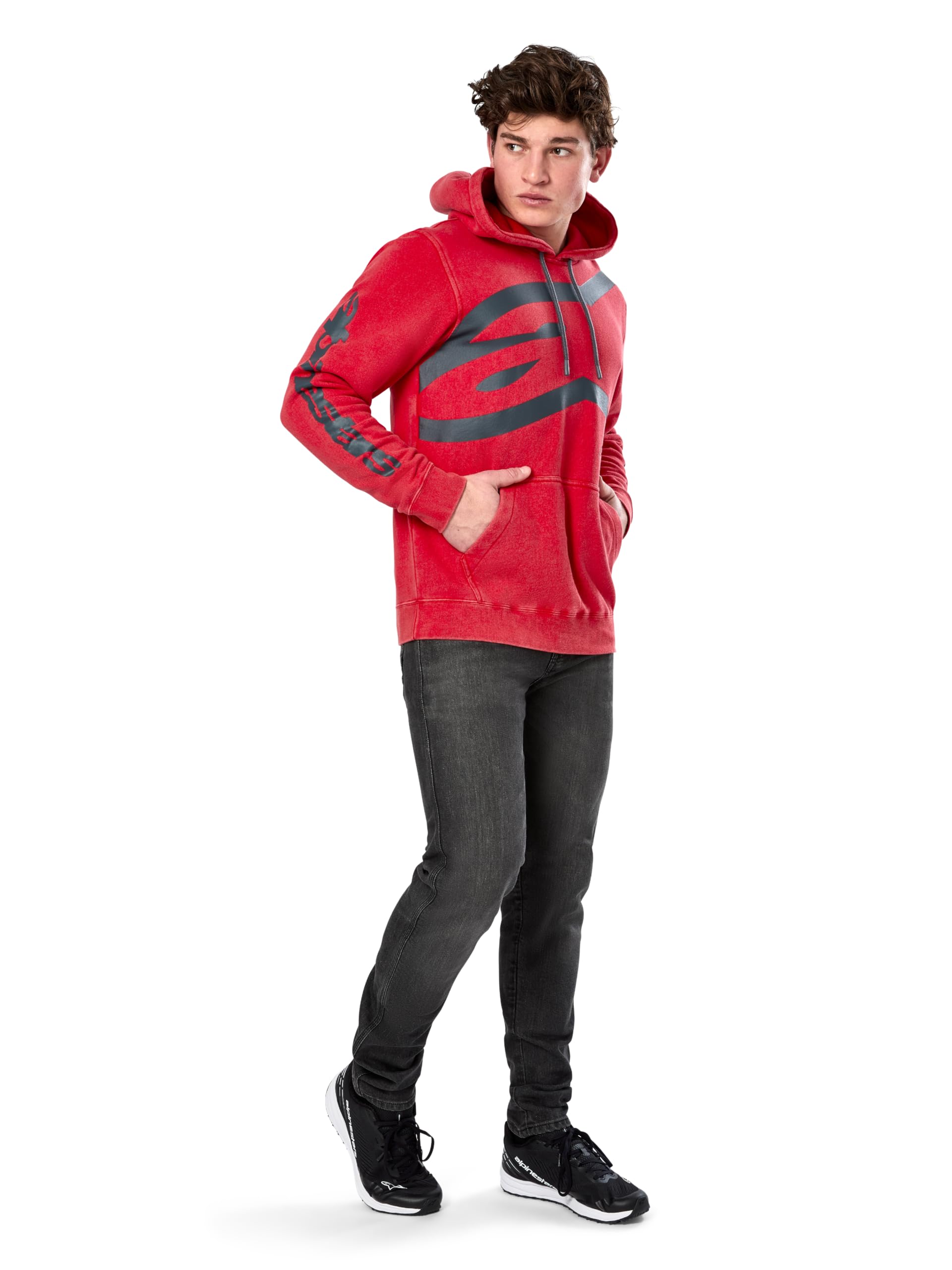 Alpinestars Unbound Hoodie Sweatshirt de Deporte Sudadera con Capucha Hombre (Pack de 1)