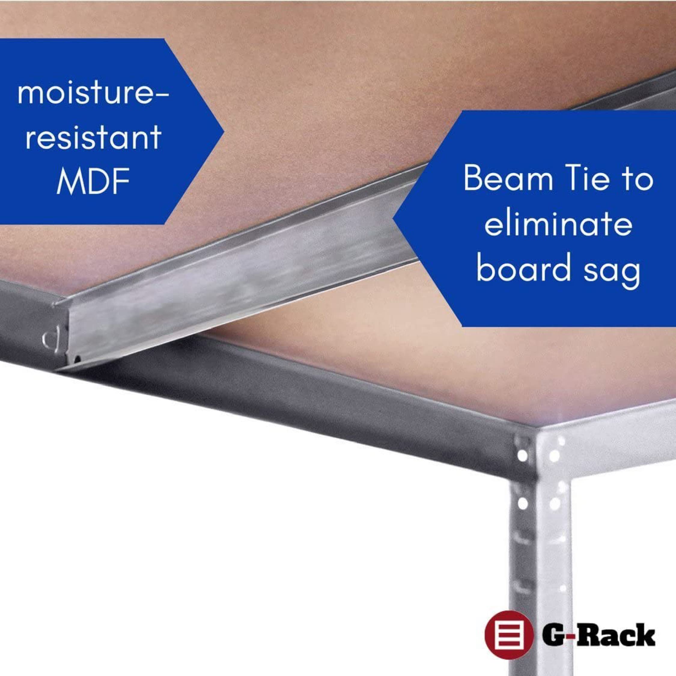 Buy GRack Garage Storage Shelving Unit Racking, Heavy Duty Metal