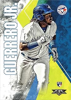 2019 Topps Fire Baseball #132 Vladimir Guerrero Jr. Rookie Card