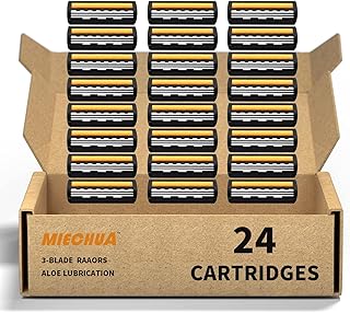 Maquinilla de afeitar de 3 cuchillas, cartuch...