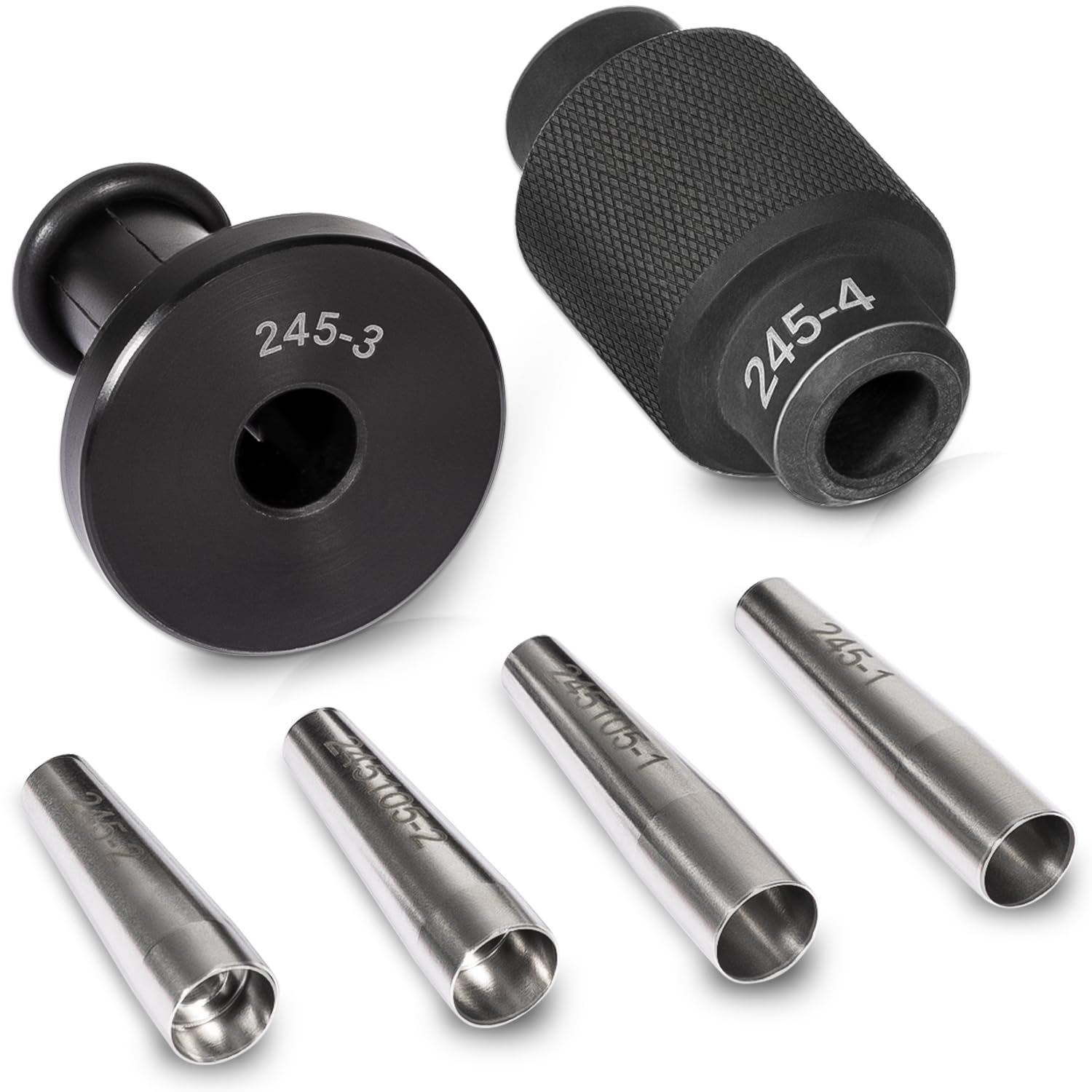 GM245 Fuel Injector Seal Tools - Replacement Set For GM and Subaru Vehicles, GM 2.0L, 3.6L, 2.5L, 5.3L & 6.2L Engines, Replace to #EN-49245, EN-51105, and #18683AA000.