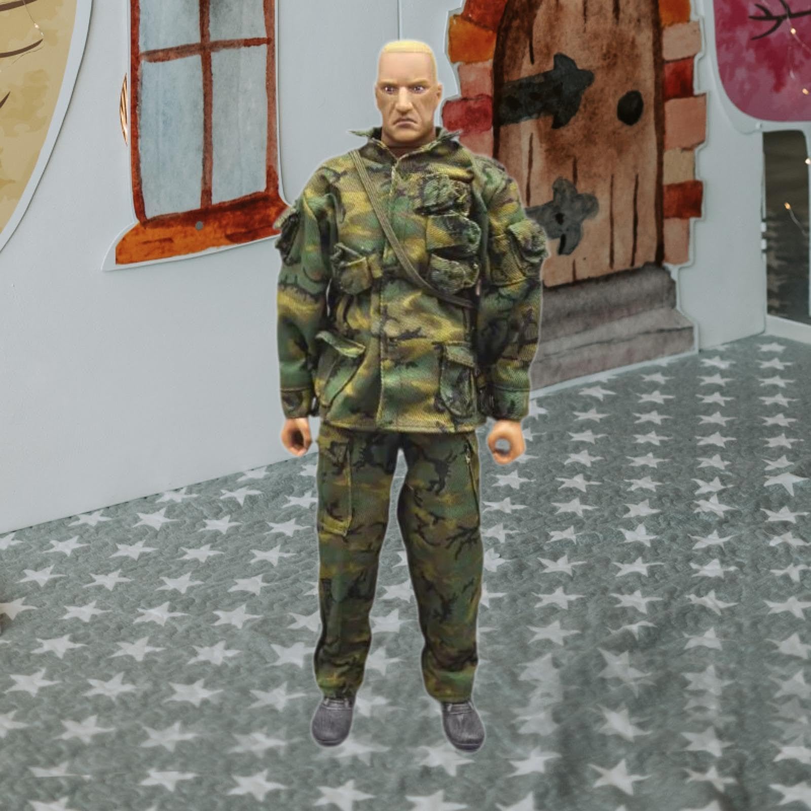 Amazon | KLKCMS 1/6スケール男性アクションフィギュア