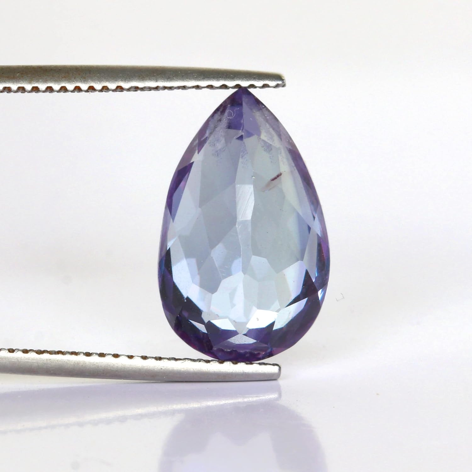 REAL-GEMS Loose Gemstones Color-Change Alexandrite 6-11 Carat Pear | Square | Marquise | Emerald | Trillion Cut Jewelry Making Gemstone