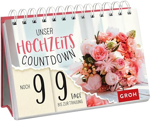 Unser Hochzeits-Countdown: Aufstellbuch