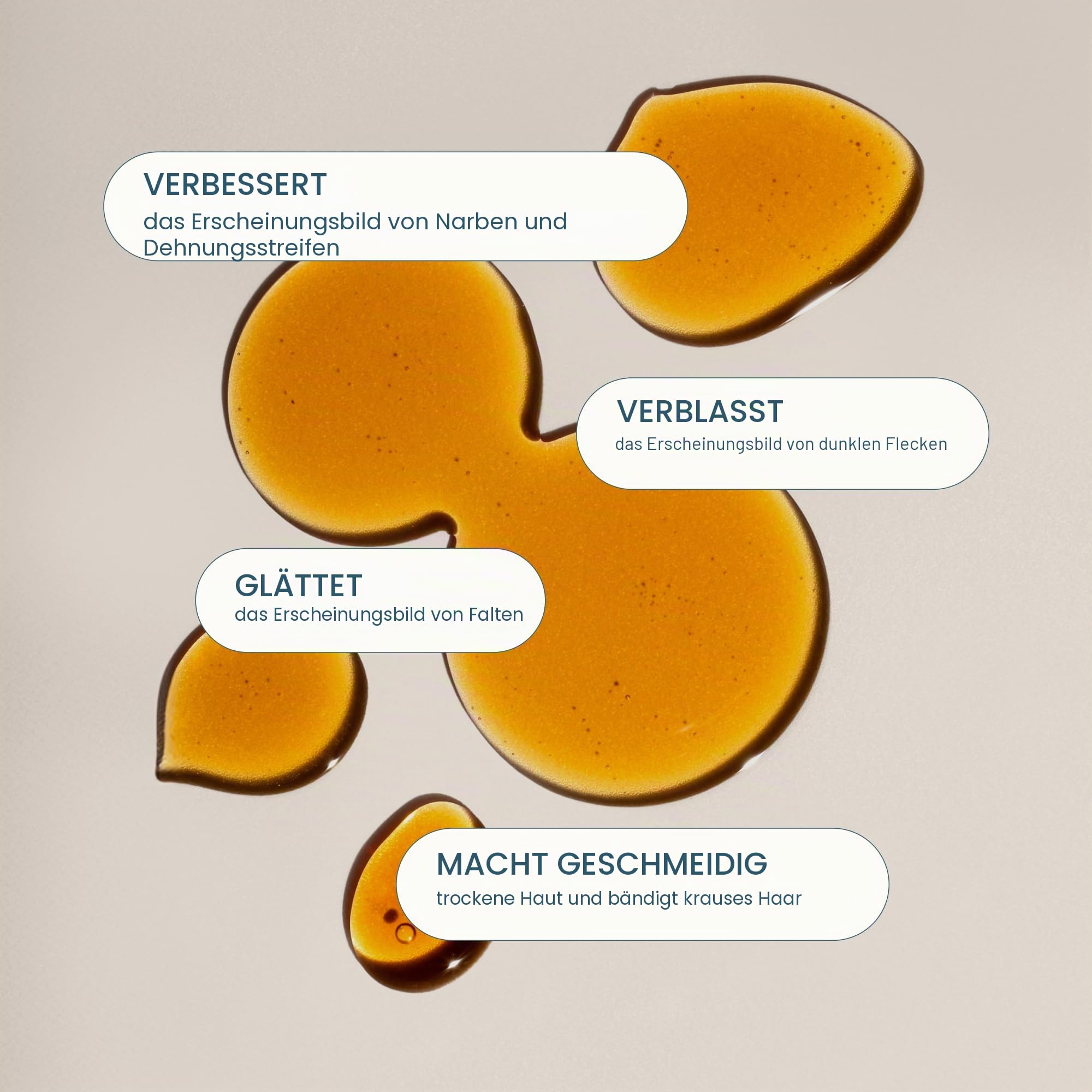 Cliganic 100% reines Vitamin E Öl für Haut, Haare und Gesicht - 30.000 IE (30ml), nicht gentechnikverifiziert | Natürliches D-Alpha-Tocopherol