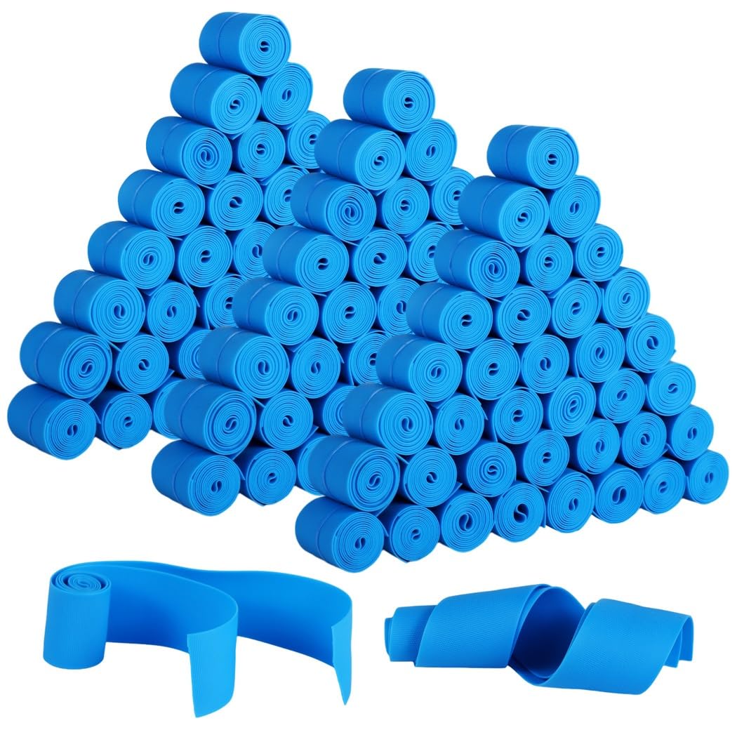 500 Pcs Disposable Tourniquets Bulk, Latex-Free TPE Elastic Hemostatic Bandages (1x18") - Tear-Resistant First Aid Supplies for Emergency, Blood Draw, Outdoor Sports & Nursing Essentials