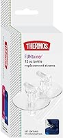 Vista 1 de Cañitas de respuesto de Thermos para botella FUNtainer de 12onzas, Transparente
