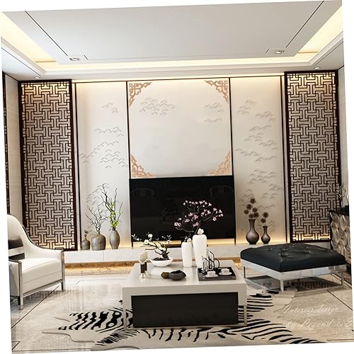 Miniatura 7 de Apliques decorativos de madera, 4 unidades, calcomanías de tallado de madera para esquinas de esquina, adornos para mejorar tu hogar