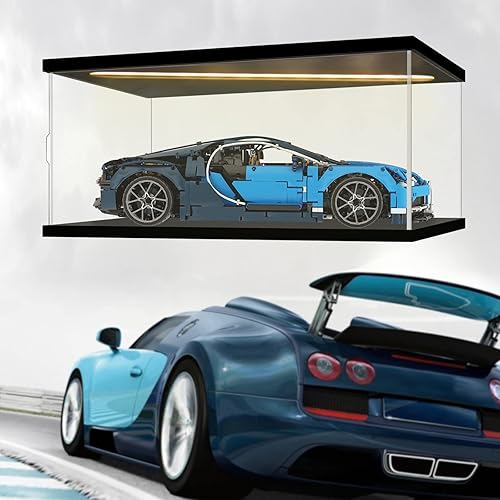 Miniatura 6 de Vitrina de acrílico para coleccionables, cajas de acrílico transparente para exhibición, figuras de acción, kit de construcción de modelos de