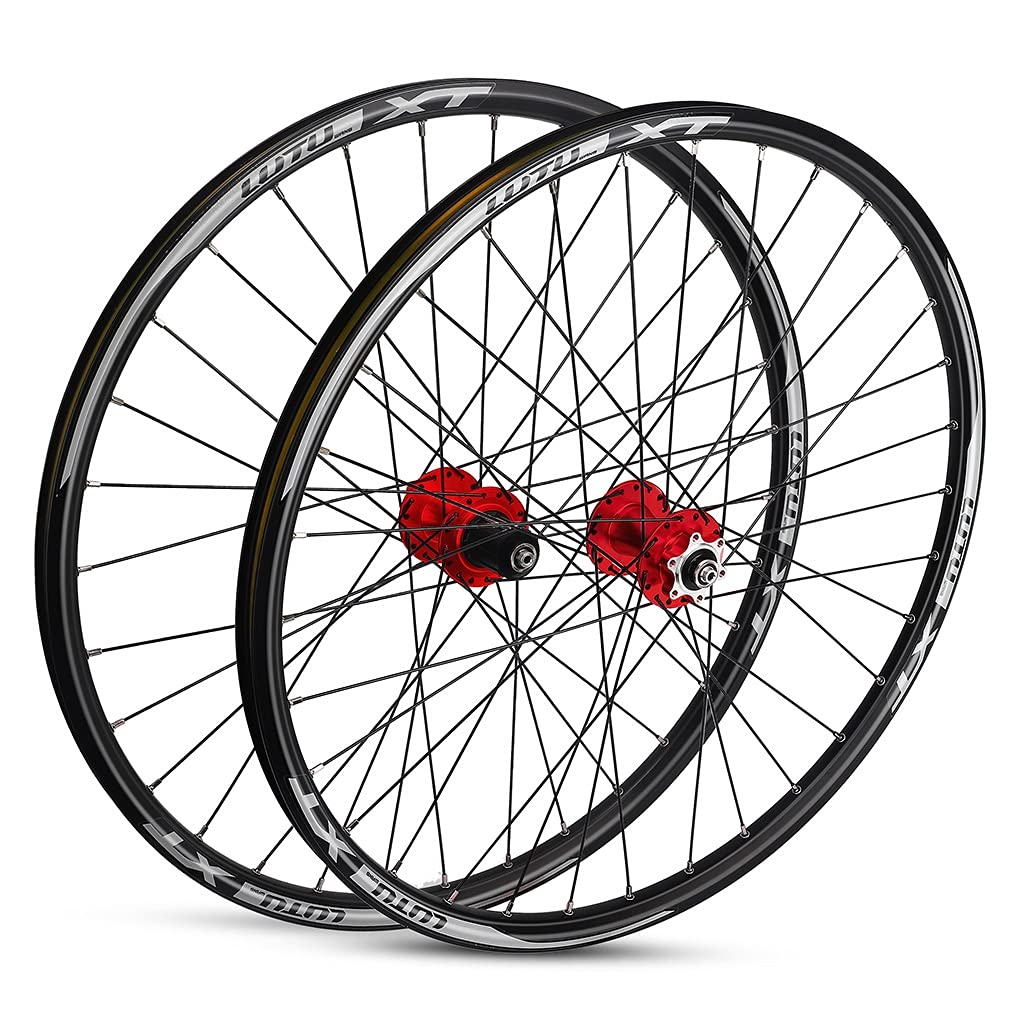 Ruedas de bicicleta de montaña con freno de disco para evitar llantazos en terrenos duros