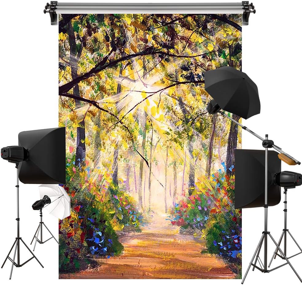 Kate 3x6m 油絵 風景 背景布 春 撮影 背景紙 人物撮影 撮影用 背景 布 カスタマイズ可能背景 B09md3fjmj Fjk バックペーパー 背景布 サイズ 2 5x2 5m