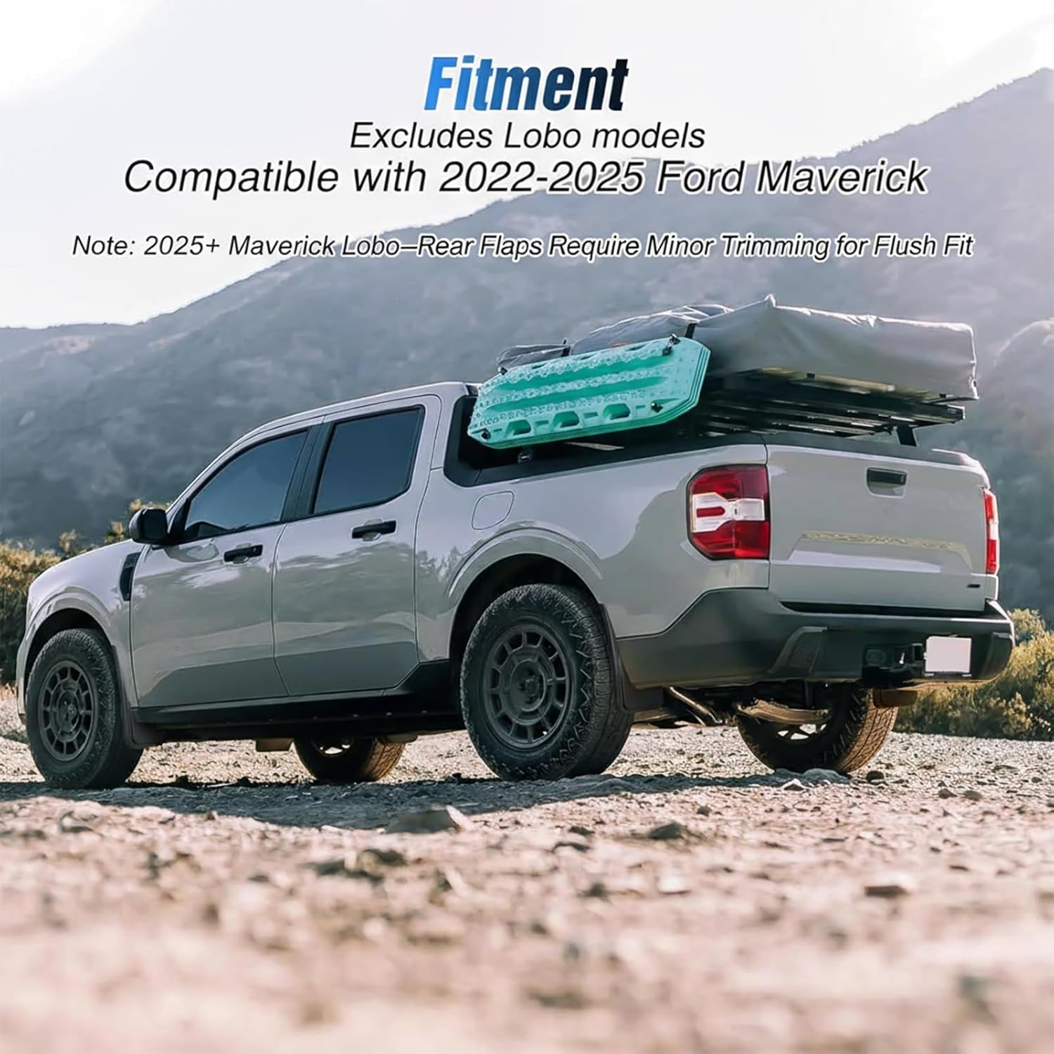 Nilight Mud Flaps for Ford Maverick 2022 2023 2024 2025 2026, No Drilling Precision Fit Exterior Accessories Heavy-Duty Splash Guards Protection, Front & Rear Set