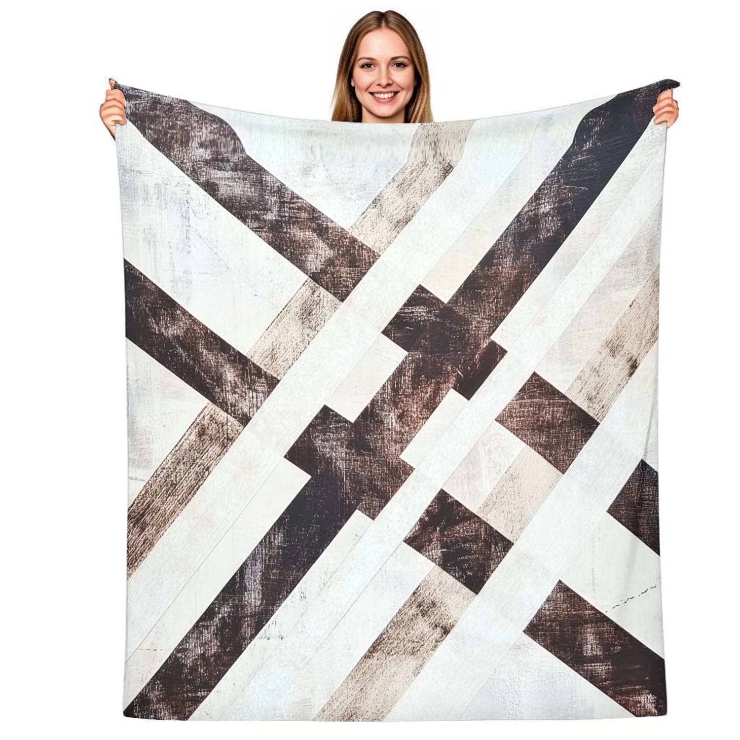 Plaid polaire flanelle doux et léger toutes saisons 130x150 cm