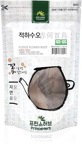 Miniatura 2 de Hierba Coreana Medicinal Raíz de Flor de Lana (Heshouwu4oz) Hierbas secas a granel (4oz) 3.99 oz