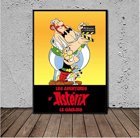 Asterix Obelix Collection Hd Posters Et Impressions Sur Toile Decoration Murale Pour Salon 50 X 75 Cm Sans Cadre Amazon Ca Maison