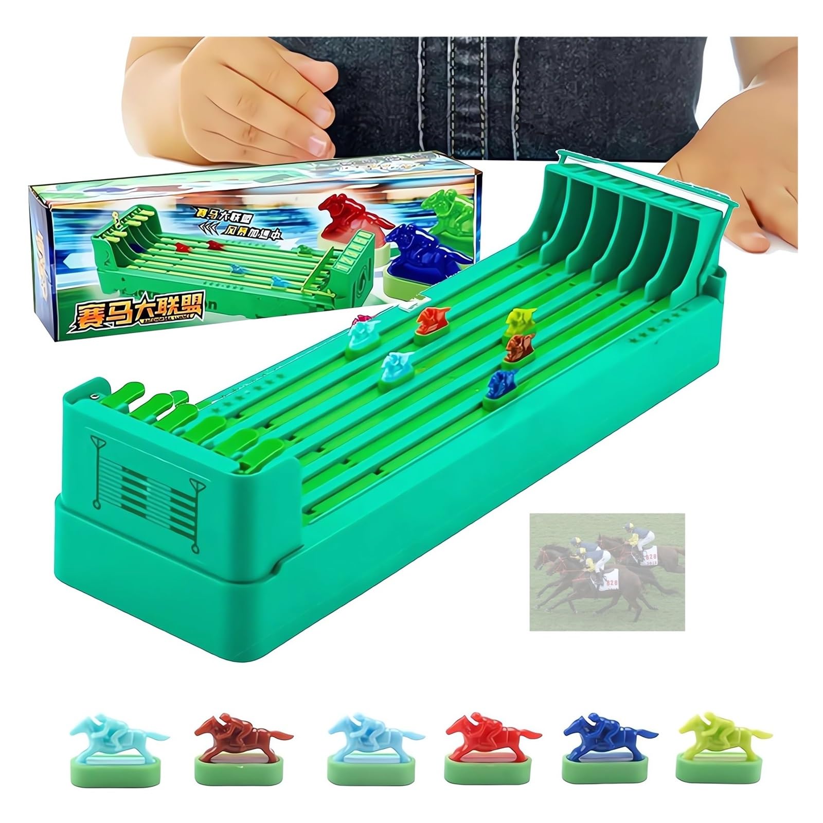 Amazon.com: Classic Desktop Derby 6-Horse Racing Union Game - 2024