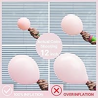 Vista 439 de PartyWoo Nude Balloons 100pcs 12 Inch Apricot Boho Fall Neutral Latex Helium Balloons for Graduation Wedding Anniversary Birthday Boy Baby Shower