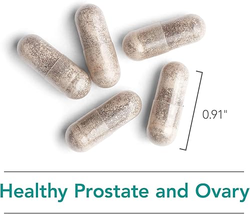 Miniatura 5 de Nutricology Suplemento saludable para próstata y ovario, apoyo ovárico, soporte de próstata, para hombres y mujeres, cápsulas vegetarianas, 180