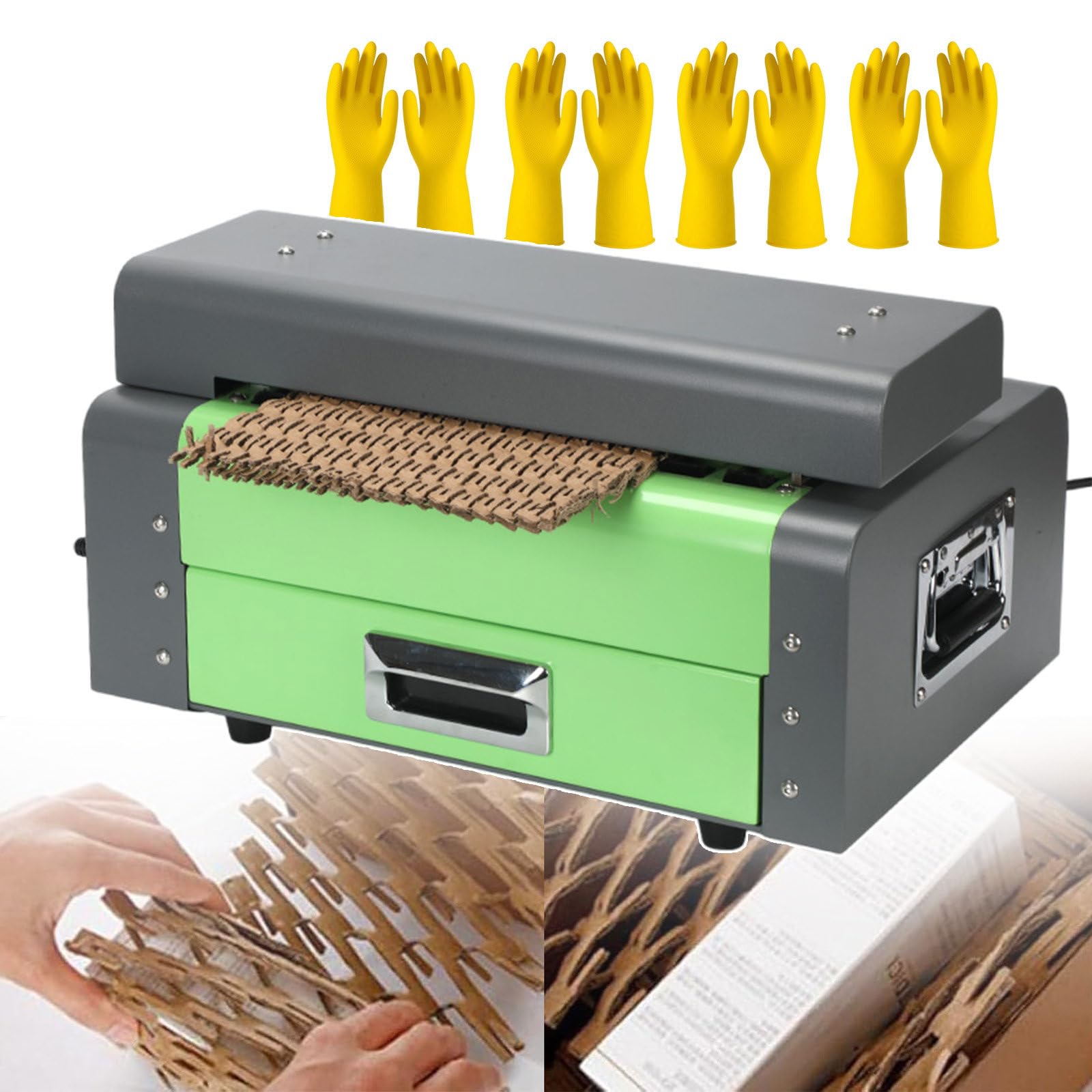 JXYQ 325Mm Carton Box Cutting Machine, Cardboard Box Cutting Shredder With 3M/Min Shredding Speed,Corrugated Box Expansion Cutting Machine, For Factory