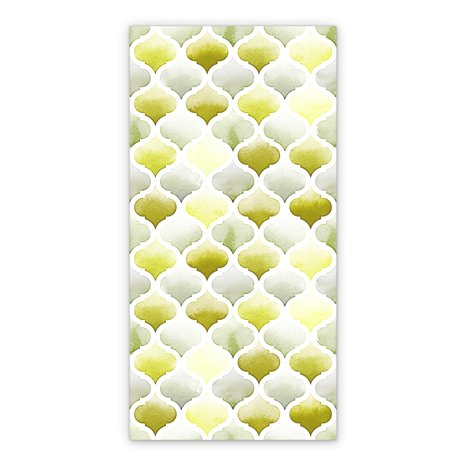 Tapis en vinyle BirdsEcho 150x198cm trèfle marocain pour cuisine et grand salon