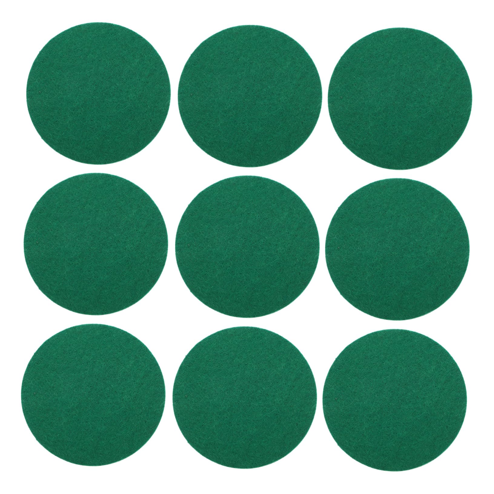 VICASKY 10Pcs Air Hockey Pusher Stickers Durable Felt Pads for Hockey Tables Enhanced Game Experience with Comfortable Feel Hockey Accessories for Family Fun