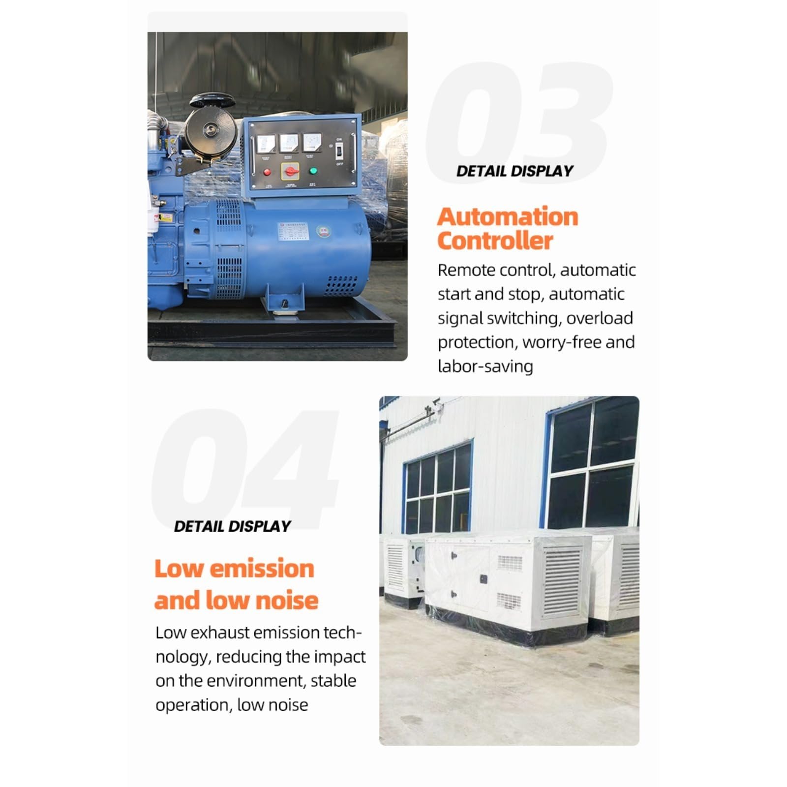 Power System - Juego de generador industrial de reserva para sistemas de energía, solución eléctrica de respaldo para minería, ingeniería de construcción y aplicaciones comerciales