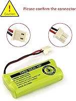 Vista 4 de BT183342/BT283342 2.4V 800mAh Ni-MH, compatible con baterías de teléfono inalámbrico AT&T VTech BT166342/BT266342 BT162342/BT262342 CS6709 CS6609