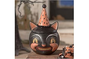 Grinning Vinny Candy Corn Halloween Retro Vintage Decor Figurine