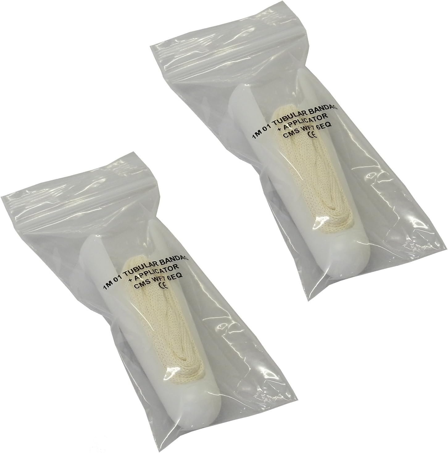 2 x 1 Metre Thick Cotton Finger Tubular Bandage for Adult Fingers