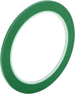 TUCKBOLD Painters Tape Medium Tack Easy Removal Masking Master Tape Green 1 Pc 2500 x 0.25 x 0.01cm / 27.34 Yards x 0.10 Inches x 140um