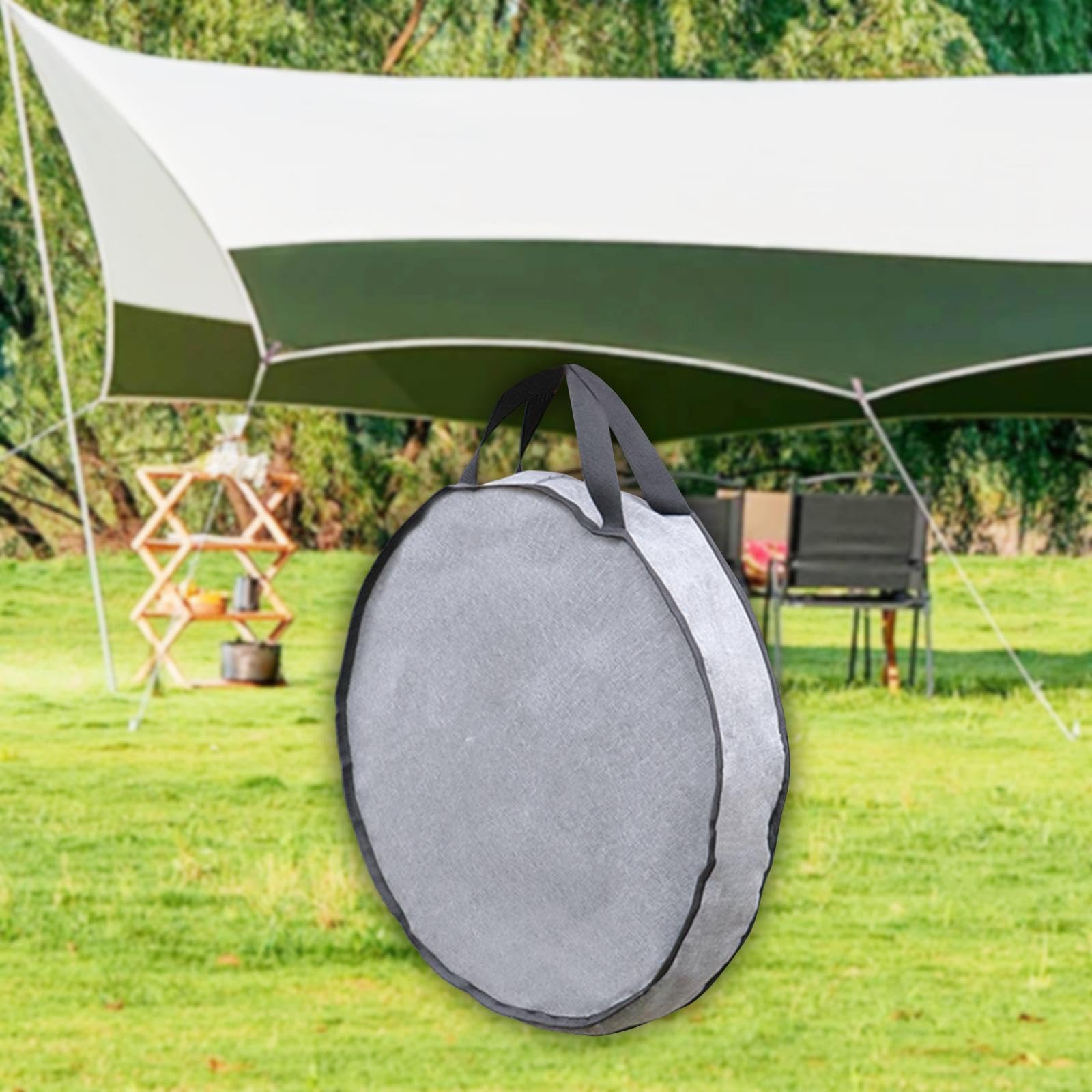 Borsa Porta Padella da Campeggio, Porta Griglia con Maniglia per Viaggi, Cucina All'aperto e Picnic