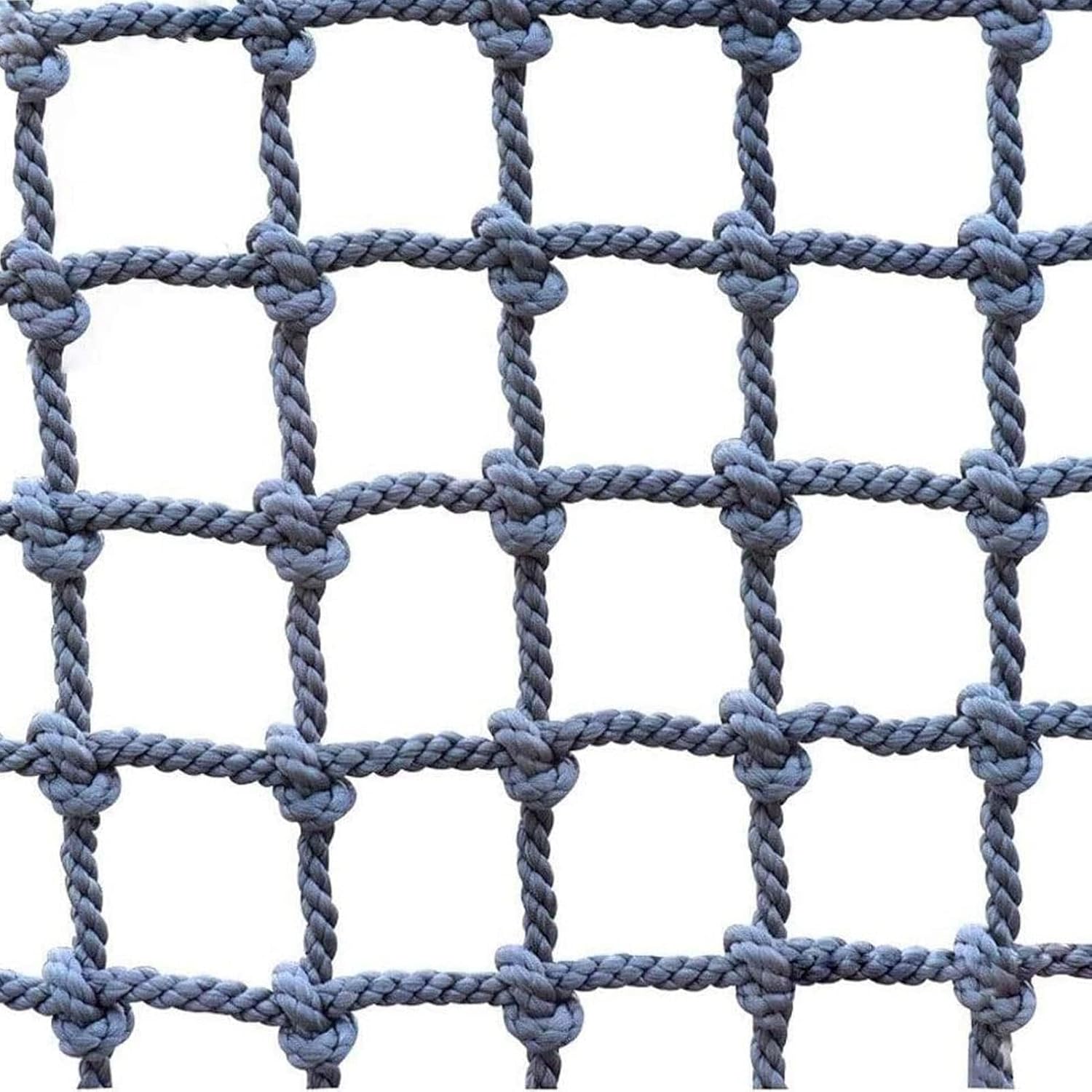 Heavy Duty Kids Safety Climbing Net - Durable Polyamide Cargo Net for Outdoor Playgrounds, Treehouses, Rope Bridges & Backyard Gyms, Easy to Install (2.5x4m/8x13ft)