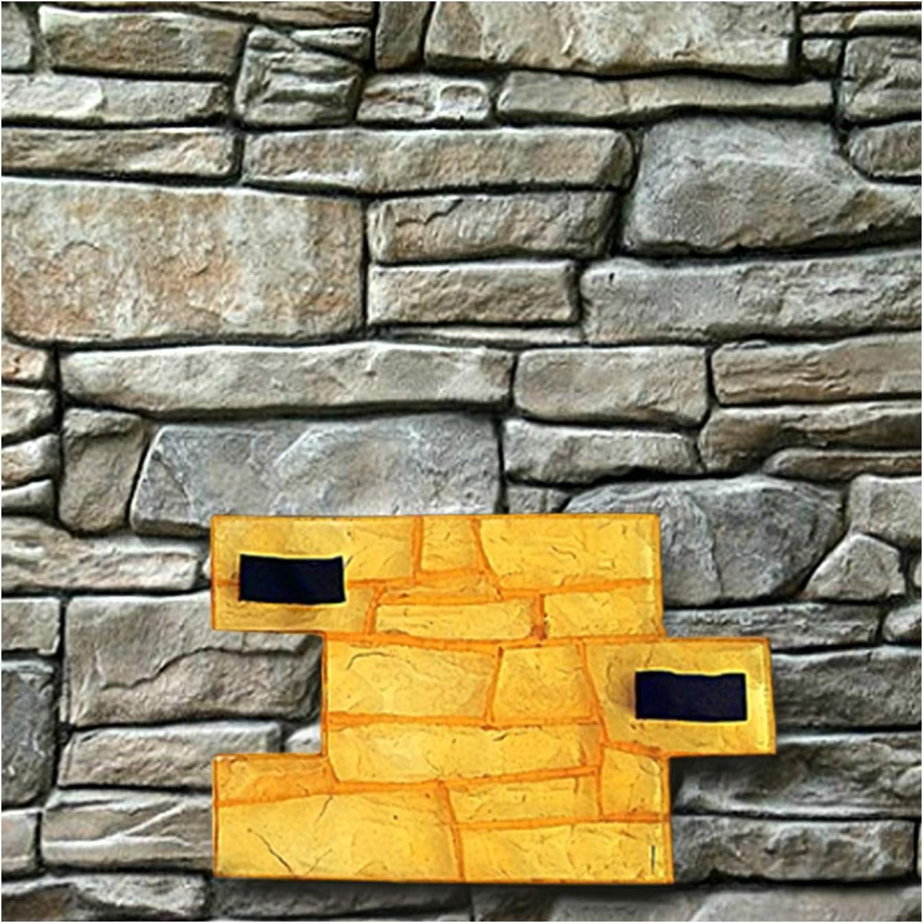 Polyurethane Mat Stamp ''GRANITE CHIPPED" | 19,68'' x 11,81'' x 0,59'' Inches | 500 х 300 х 15 mm | Flexible and Durable Stamp for Printing Decorative Textures on Concrete, Cement and Plaster