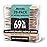 Boveda 69% Two-Way Humidity Control Packs For Plastic & Wood Humidifier Boxes & Zip Lock Bags - Size 60 - 20 Pack - Moisture Absorbers - Humidifier Packs - Hydration Packets in Resealable Bag