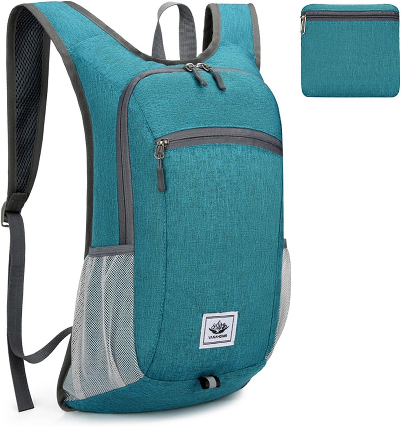 ハイキングデイパック 15L 軽量 折り