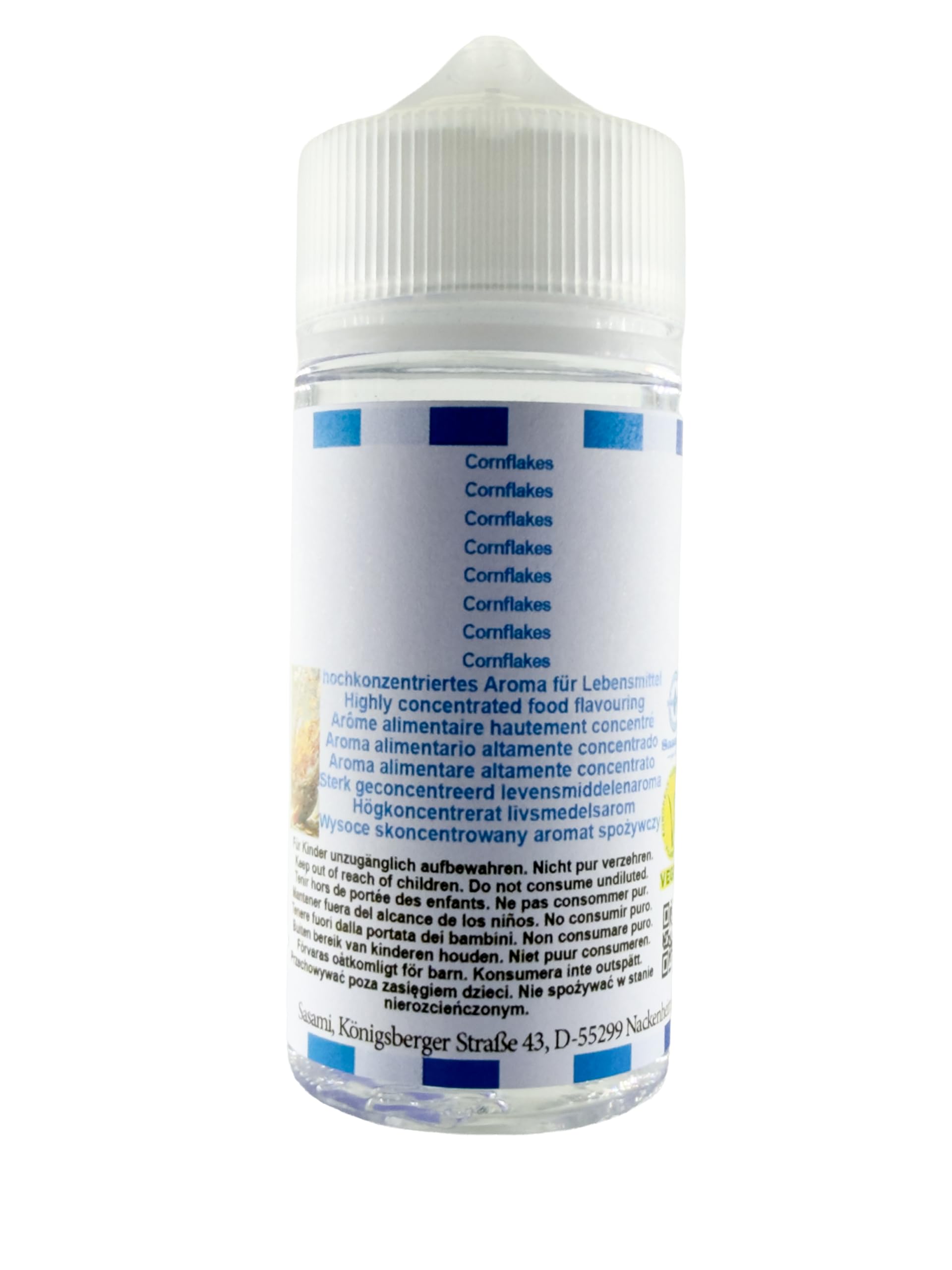 Cornflakes aroma concentrado - Vegano - Sasami - 100ml