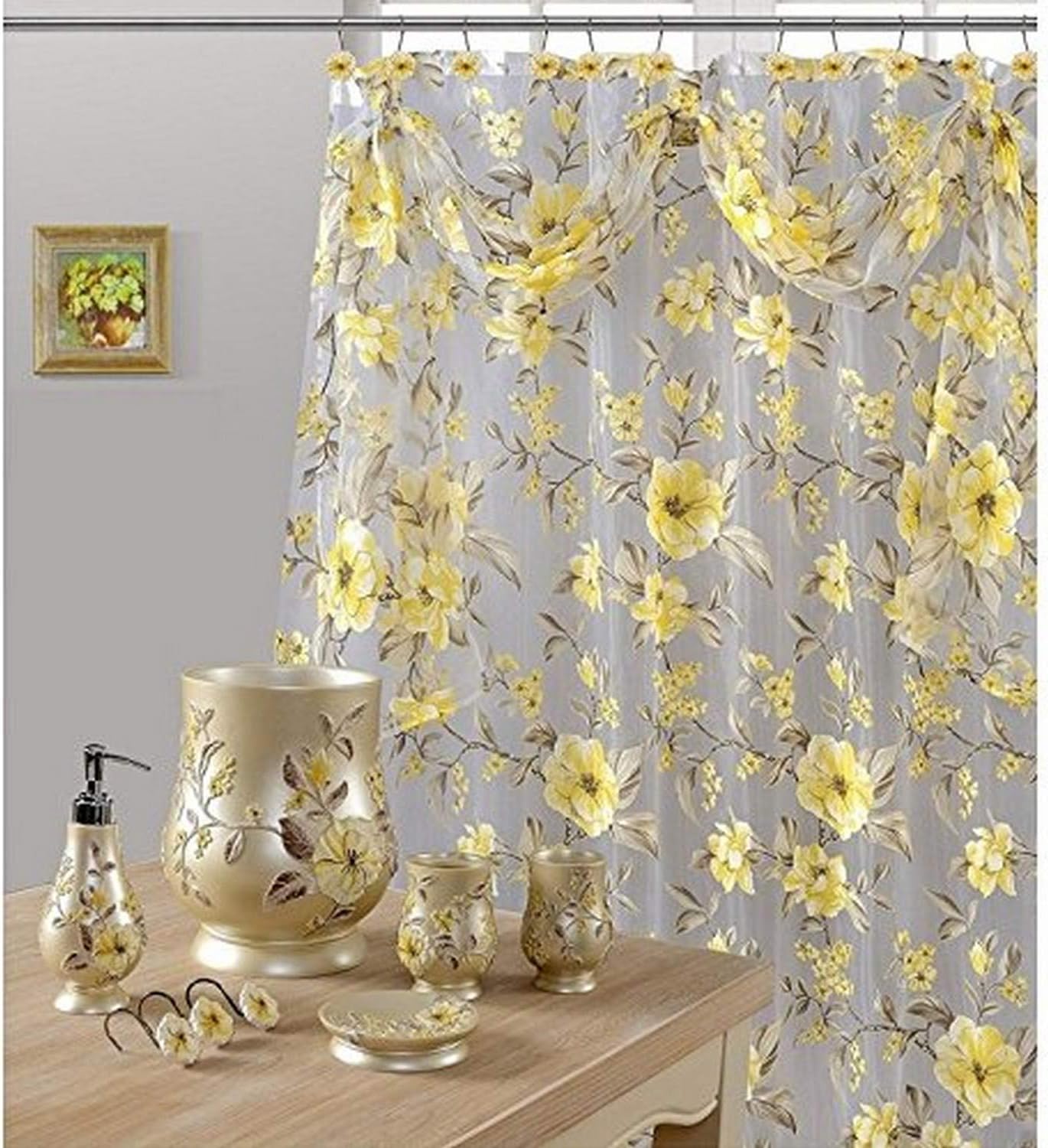 Daniel's Bath & Byound Melrose Pink Shower Curtain, Pink