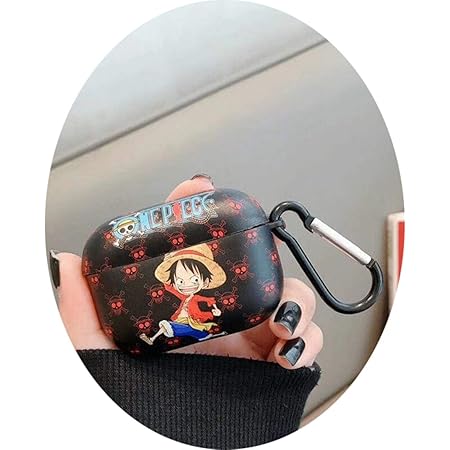 Amazon ワンピース ゾロ Airpods エアーポッズ ケース カバー 全面保護ケース 耐衝撃 紛失防止 Airpods第2世代 第1世代に適用 防塵 漫画 カラナビ付き シリコン 滑り止め キズ防止 軽量 小型 愛い 人気 イヤホン ヘッドホンケース オンライン通販