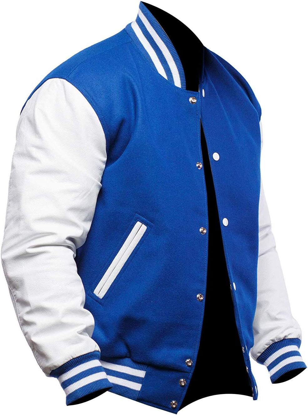 High School Letterman Jackets Leather Exquisite Mens Wool