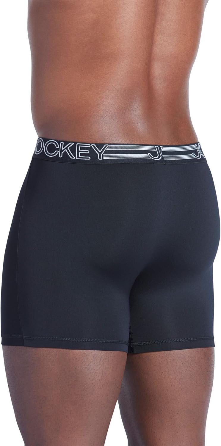 下着・アンダーウェア  Microfiber Trunks 3P Amazon | Jockey メンズ アンダーウェア 下着 Active マイクロ