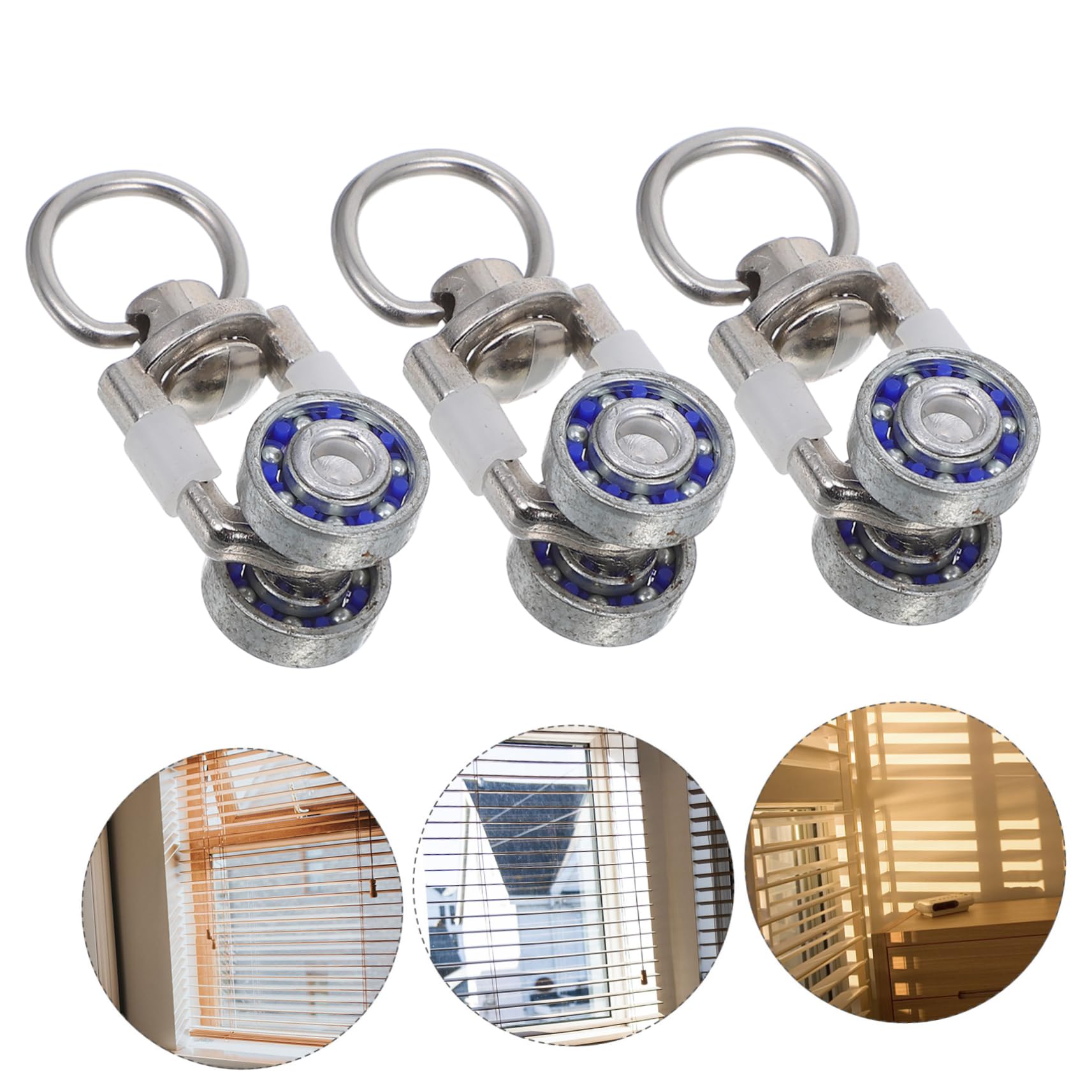 5sets Vorhangschiene Pulley Kit Materialien Für Robuste Und Glatte Vorhang 5 Stücke * 5
