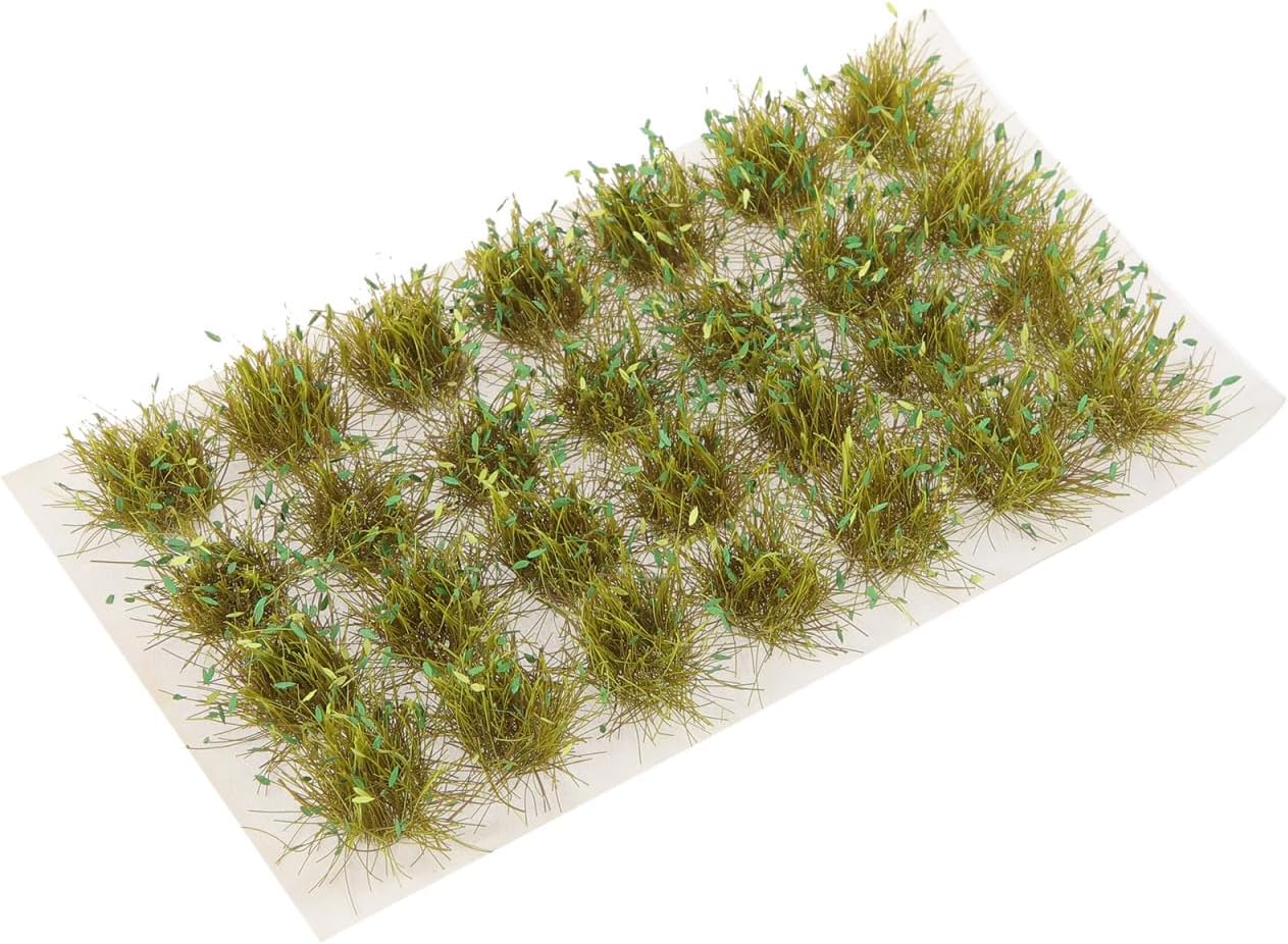 TOUFFES D'HERBE - 2MM - AUTO-ADHÉSIF - BRUN SEC